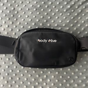 Black Lululemon Belt Bag